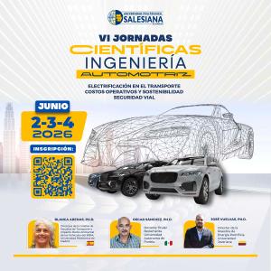 Afiche - VI Jornadas Científicas de Ingeniería Automotriz